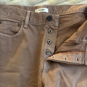 Moussy Women's Straight Leg Jeans in Brown